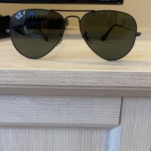 Rayban Black Polarized Sunglasses